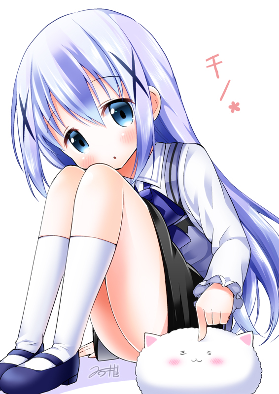 kafuu chino and tippy (gochuumon wa usagi desu ka?) drawn by yuuki_hb