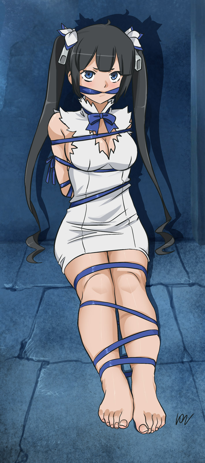 hestia (dungeon ni deai wo motomeru no wa machigatteiru darou ka) drawn by lost_one_zero