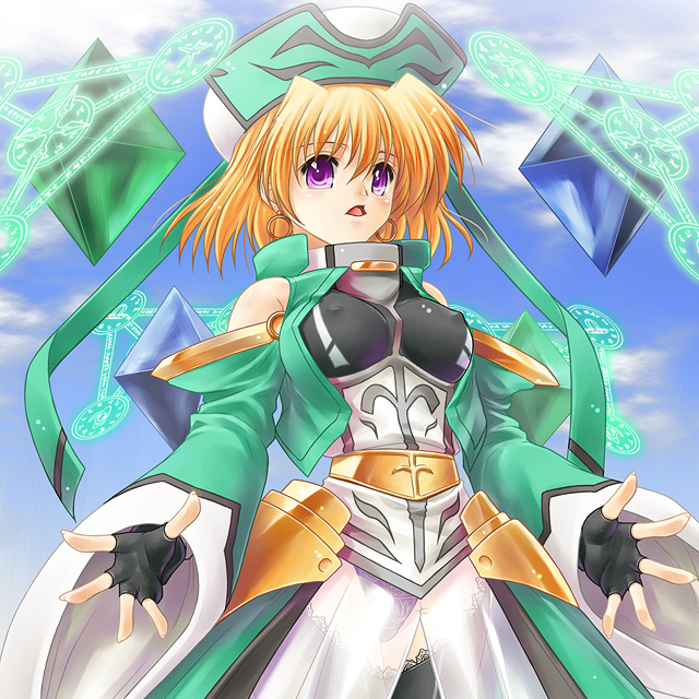shamal and klarwind (lyrical nanoha and 2 more) drawn by ayato