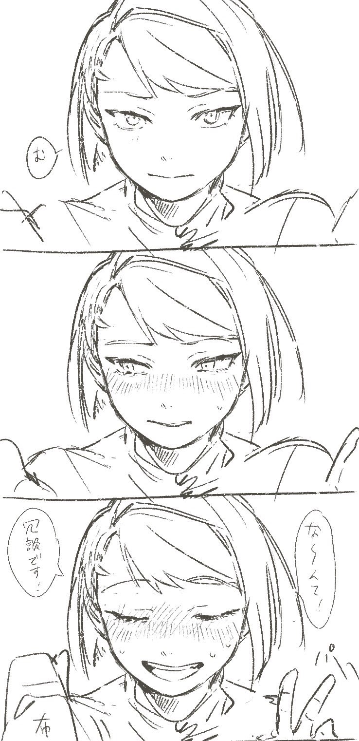 rudia of the moon smile (original and 2 more) drawn by akaneko_(redakanekocat)