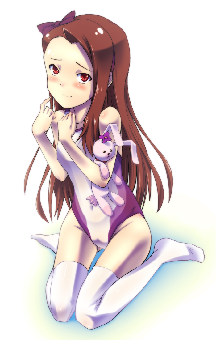 minase iori and usa-chan (idolmaster) drawn by inuga_anahoru