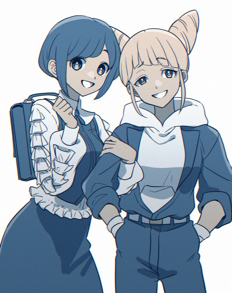 fukurai azami and jasmine (toshi densetsu kaitai center) drawn by hatoco