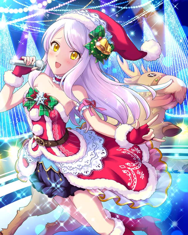 eve santaclaus and blitzen (idolmaster and 1 more)