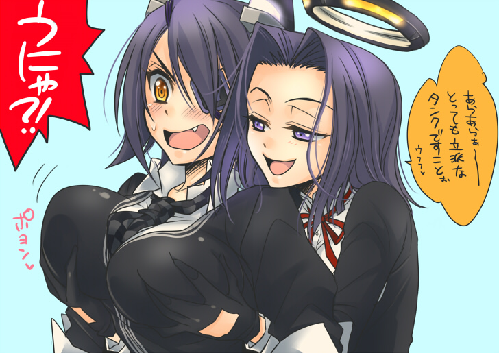 tenryuu and tatsuta (kantai collection) drawn by sousui_hani