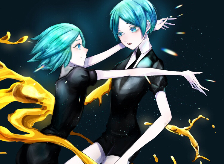 phosphophyllite (houseki no kuni) drawn by shachi_(syachi_nya)