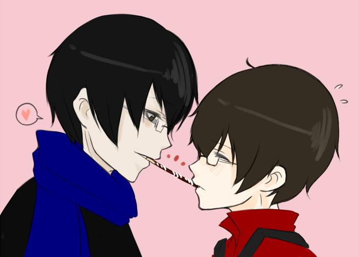 nakaji and alphonse michel (bemani and 1 more) drawn by kaori_(kounyann)