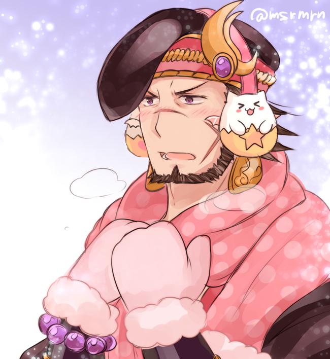 tamadra and ookuninushi (puzzle & dragons) drawn by meopun_(meopen429)