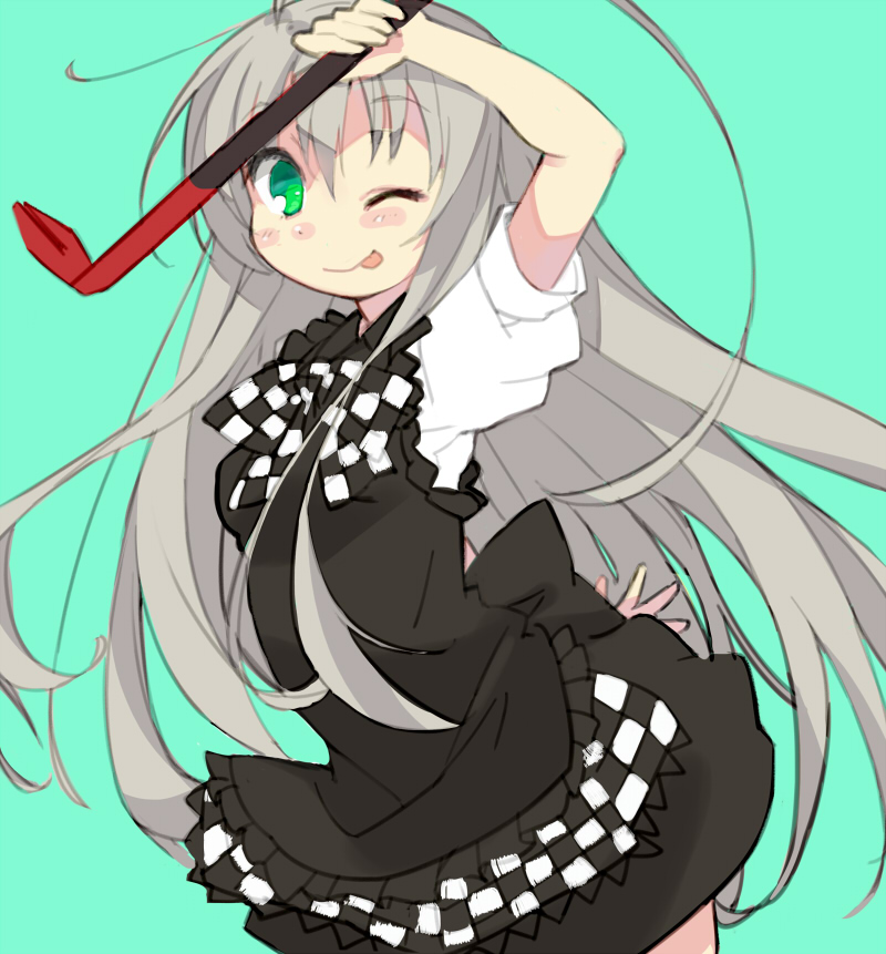 nyarlathotep (haiyore! nyaruko-san) drawn by salamander_(hop-step)