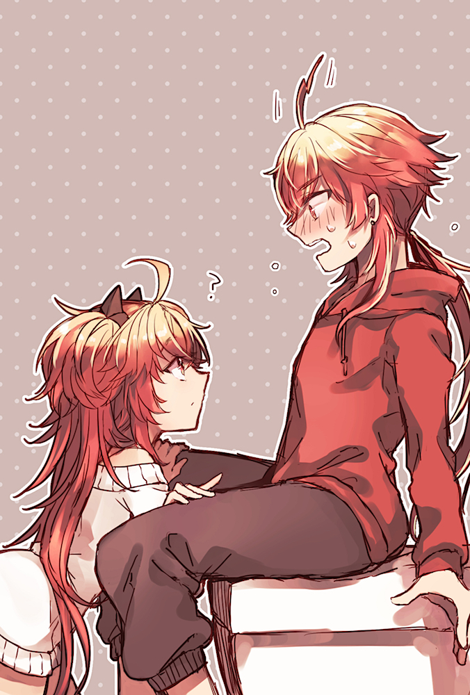 rama and sita (fate and 2 more) drawn by satoimo_(3311_mi)