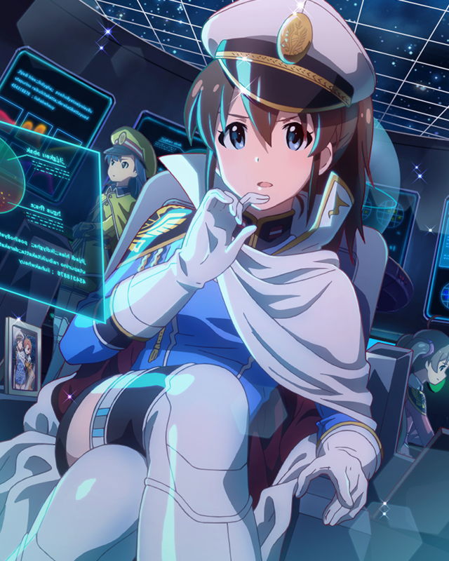 nanao yuriko, satake minako, hakozaki serika, and yabuki kana (idolmaster and 1 more)