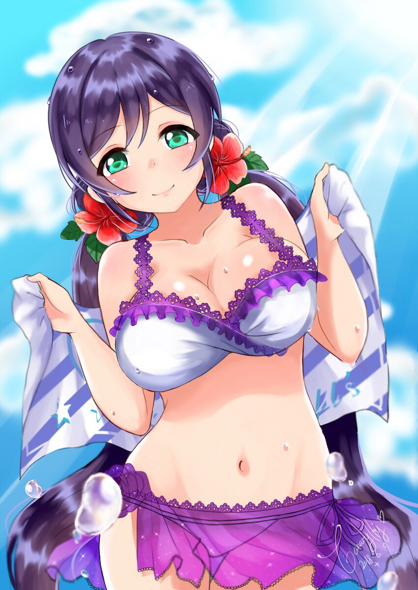 tojo nozomi (love live! and 1 more) drawn by mr.canaryy