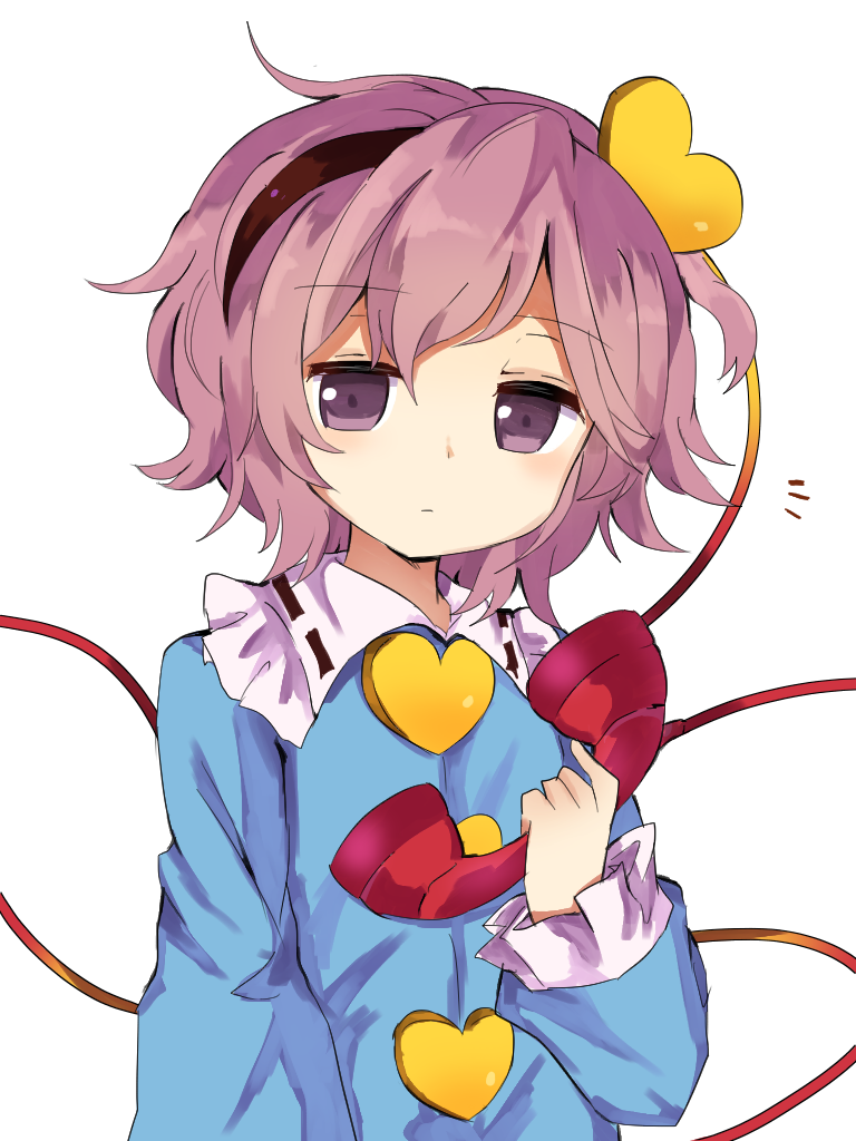 komeiji satori (touhou) drawn by to-den_(v-rinmiku)
