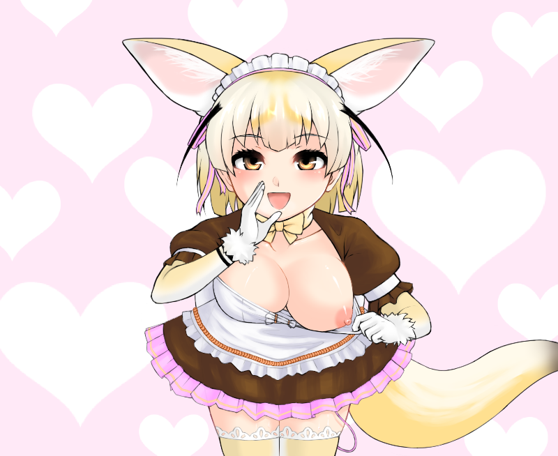 fennec (kemono friends and 1 more) drawn by ryu-doutai