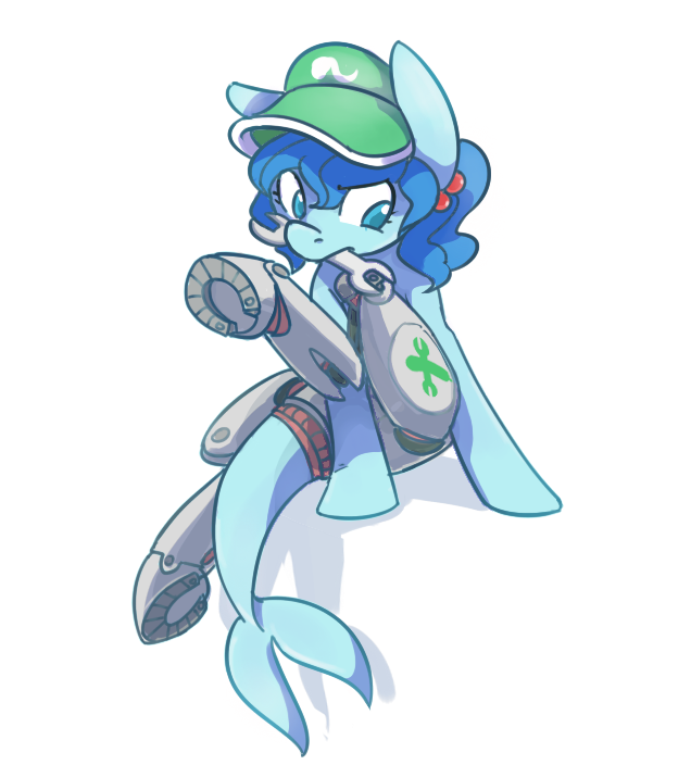 kawashiro nitori (touhou and 2 more) drawn by supahbeefcakes