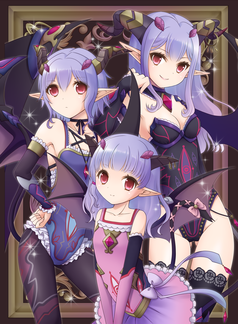 amon no kenzoku hell's trick, amon no kenzoku hell's draw, and amon no kenzoku hell's deal (cardfight!! vanguard) drawn by hayabusa_koi