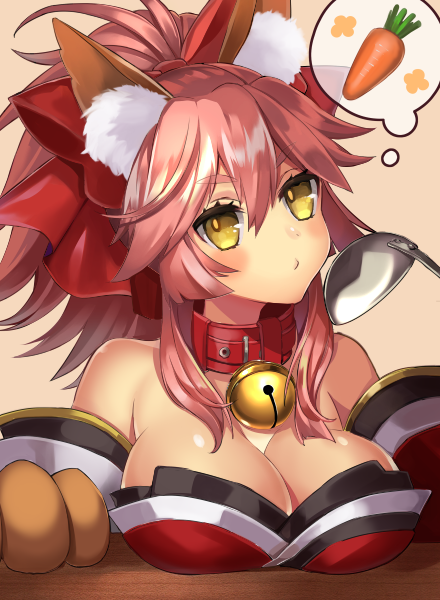 tamamo and tamamo cat (fate and 1 more) drawn by minami_ikkei