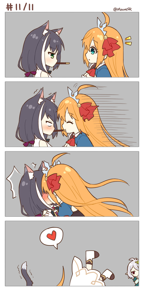 karyl, kokkoro, and pecorine (princess connect!) drawn by mauve