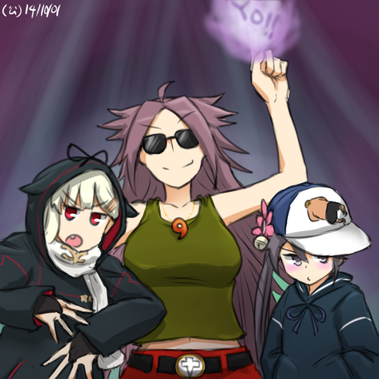 yuudachi, yuudachi kai ni, akebono, and jun'you (kantai collection) drawn by hamu_koutarou