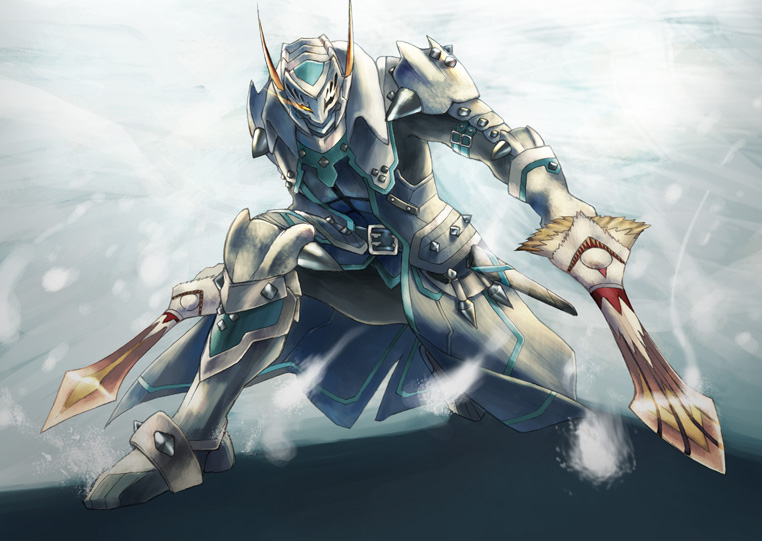 monster hunter (monster hunter and 1 more) drawn by 10_(az28)
