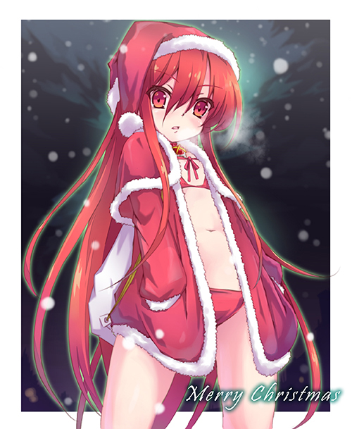 shana and alastor (shakugan no shana) drawn by rokushou