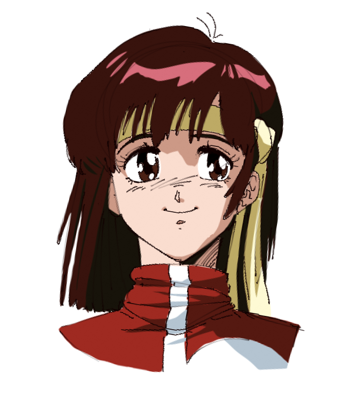 takaya noriko (top wo nerae!) drawn by kawoshiki