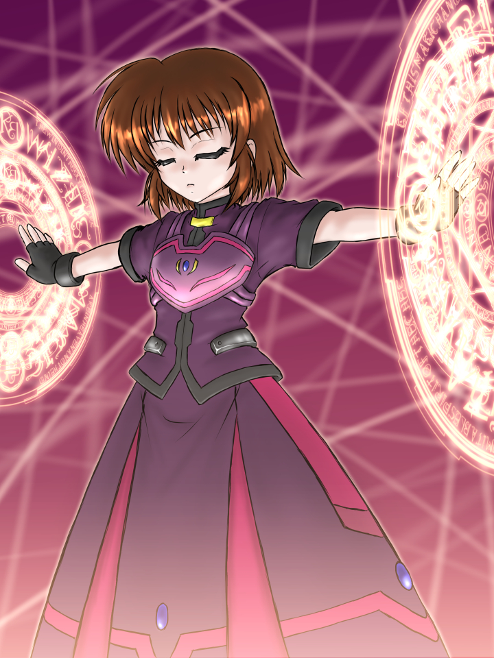 stern the destructor (lyrical nanoha and 5 more) drawn by ryuhisho