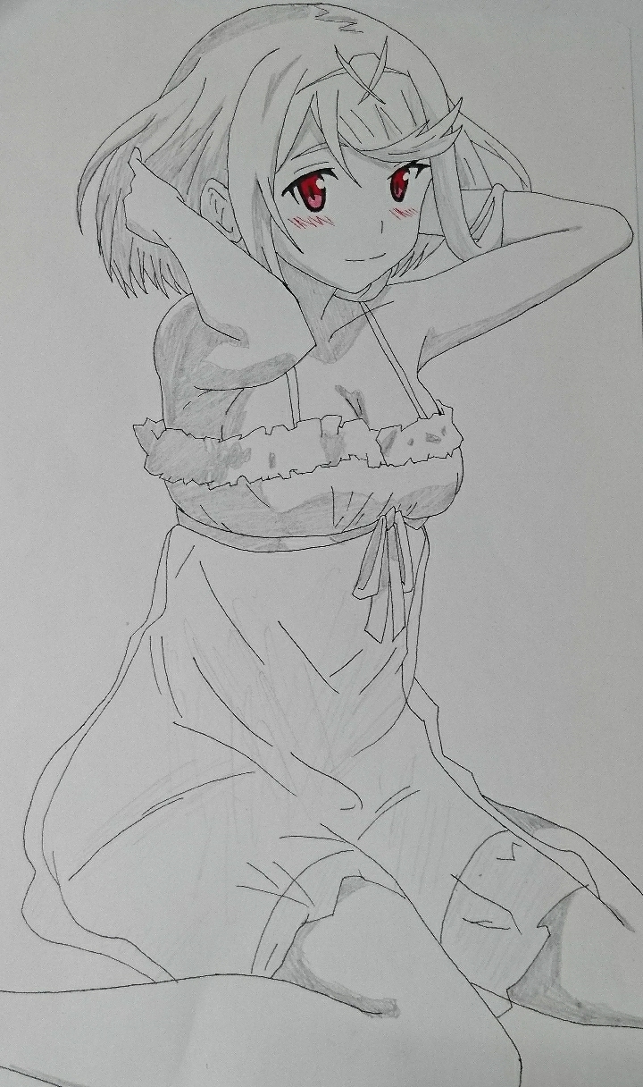 pyra (xenoblade chronicles and 1 more) drawn by fairytaildearkaho