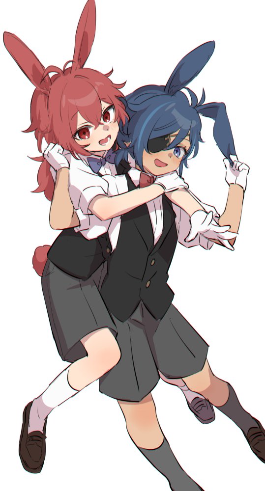 diluc and kaeya (genshin impact) drawn by noma_(noma3g)
