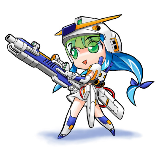 gundam g04 (gundam and 1 more) drawn by hirai_yukio