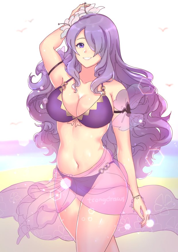 camilla (fire emblem and 2 more) drawn by tcong