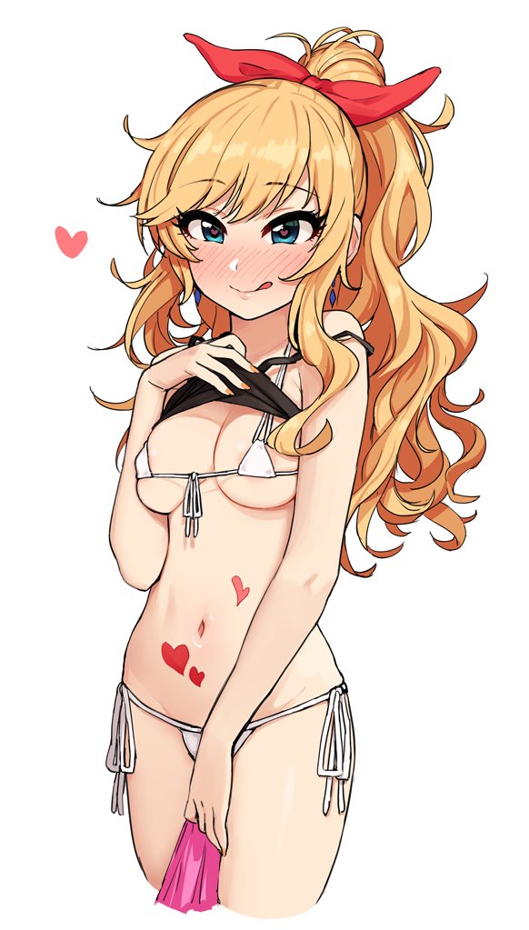 ohtsuki yui (idolmaster and 1 more) drawn by omaru_gyuunyuu