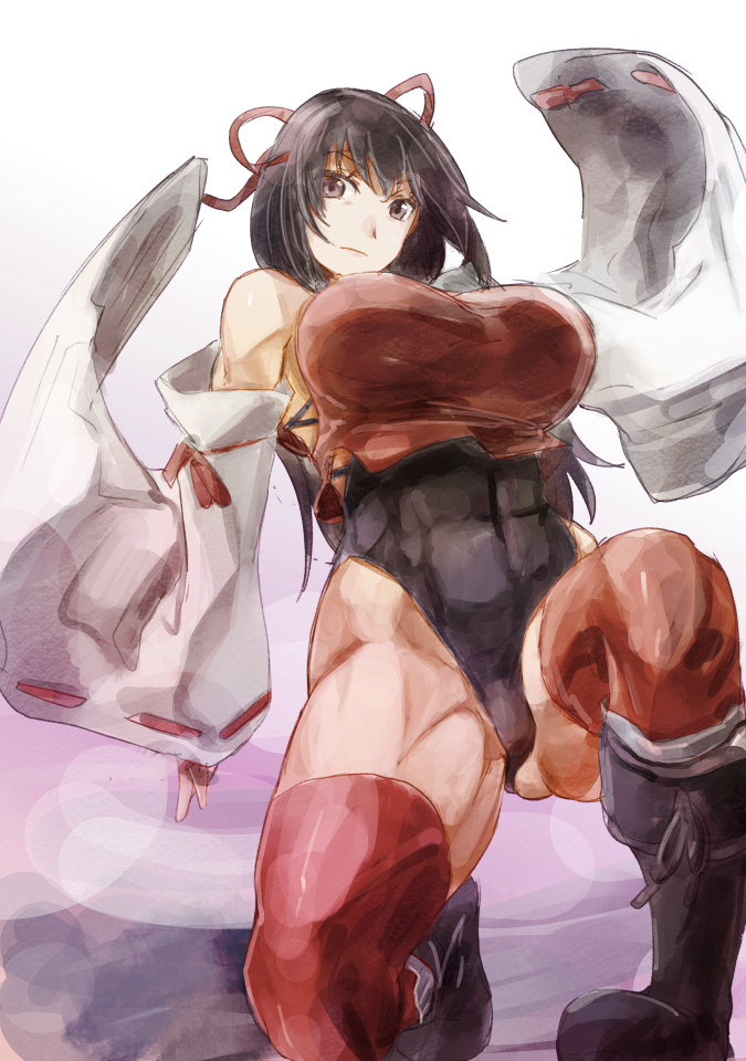 sendai hakurei no miko (original and 2 more) drawn by yohane