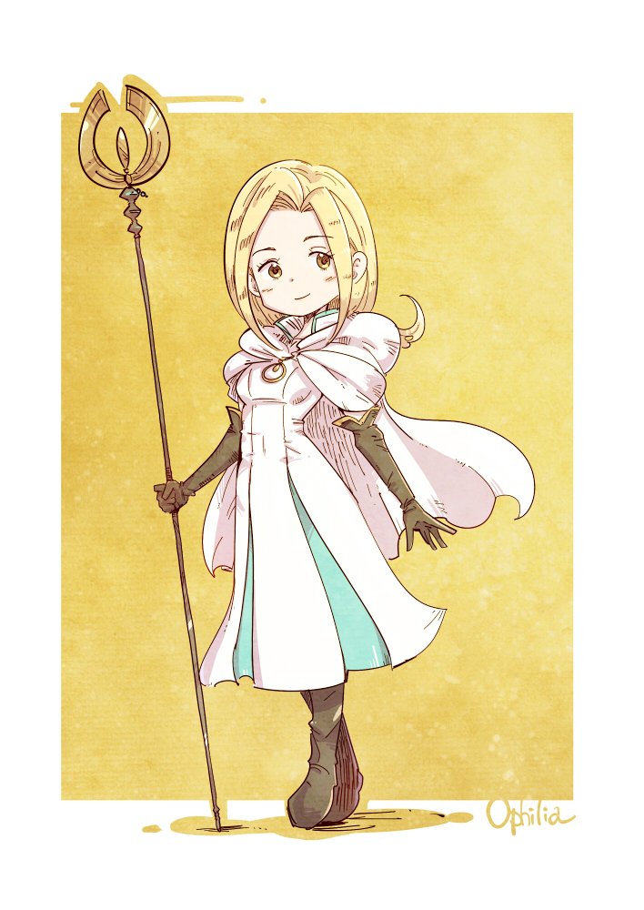 ophilia clement (octopath traveler and 1 more) drawn by shouta_(shbz)