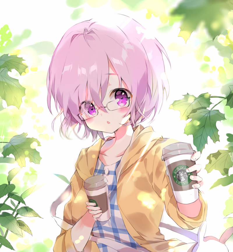 mash kyrielight (fate and 1 more) drawn by b_rock