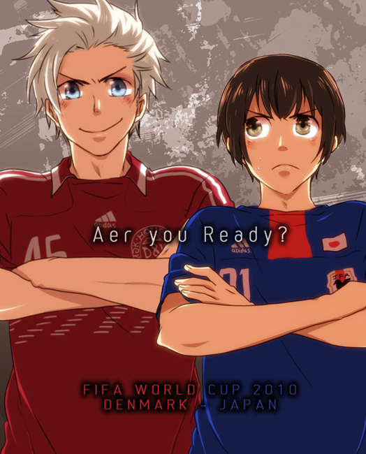 japan and denmark (axis powers hetalia and 2 more) drawn by mito_(amerigigi1923)