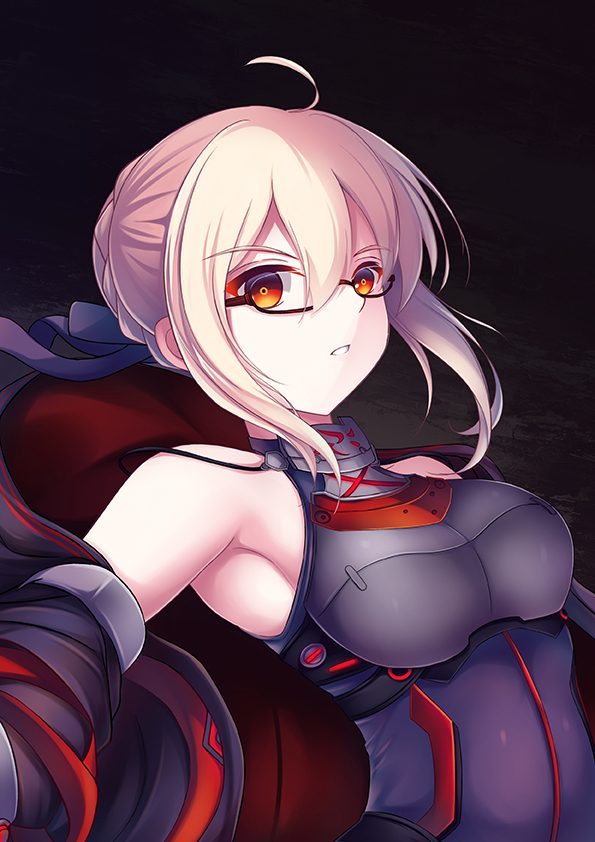 artoria pendragon and mysterious heroine x alter (fate and 1 more) drawn by euforia