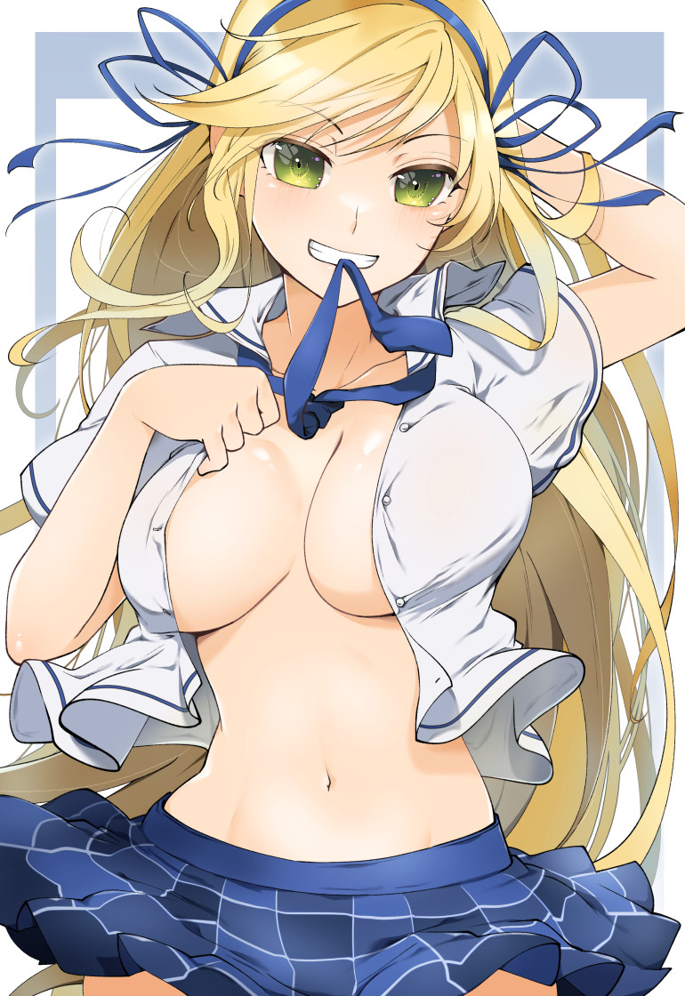 katsuragi (senran kagura and 1 more) drawn by kinako_(mzknk0)