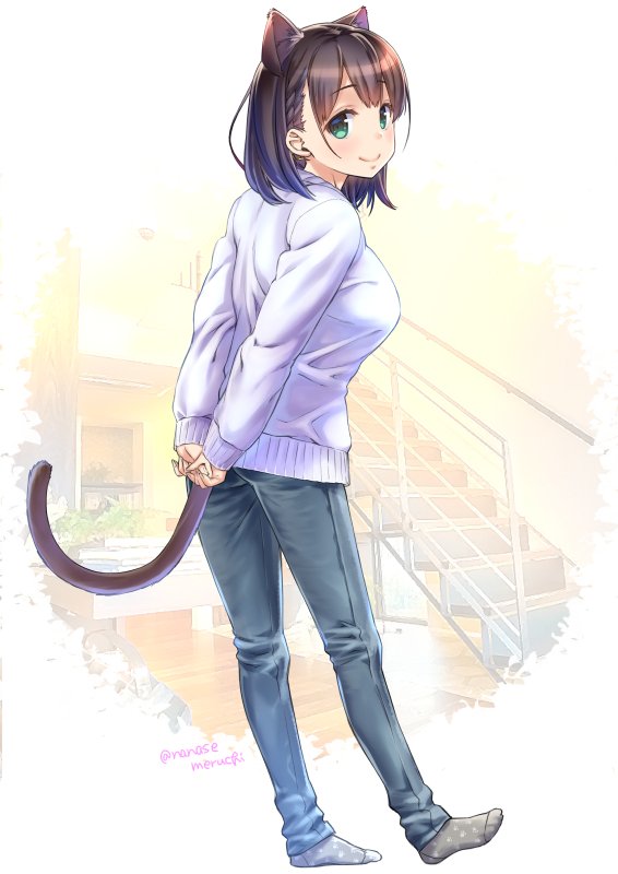 ai-chan (getsuyoubi no tawawa) drawn by nanase_meruchi