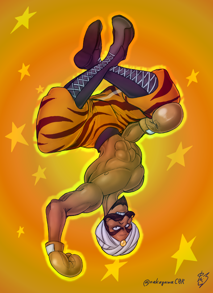 great tiger (punch-out!!) drawn by nakagawa_rui