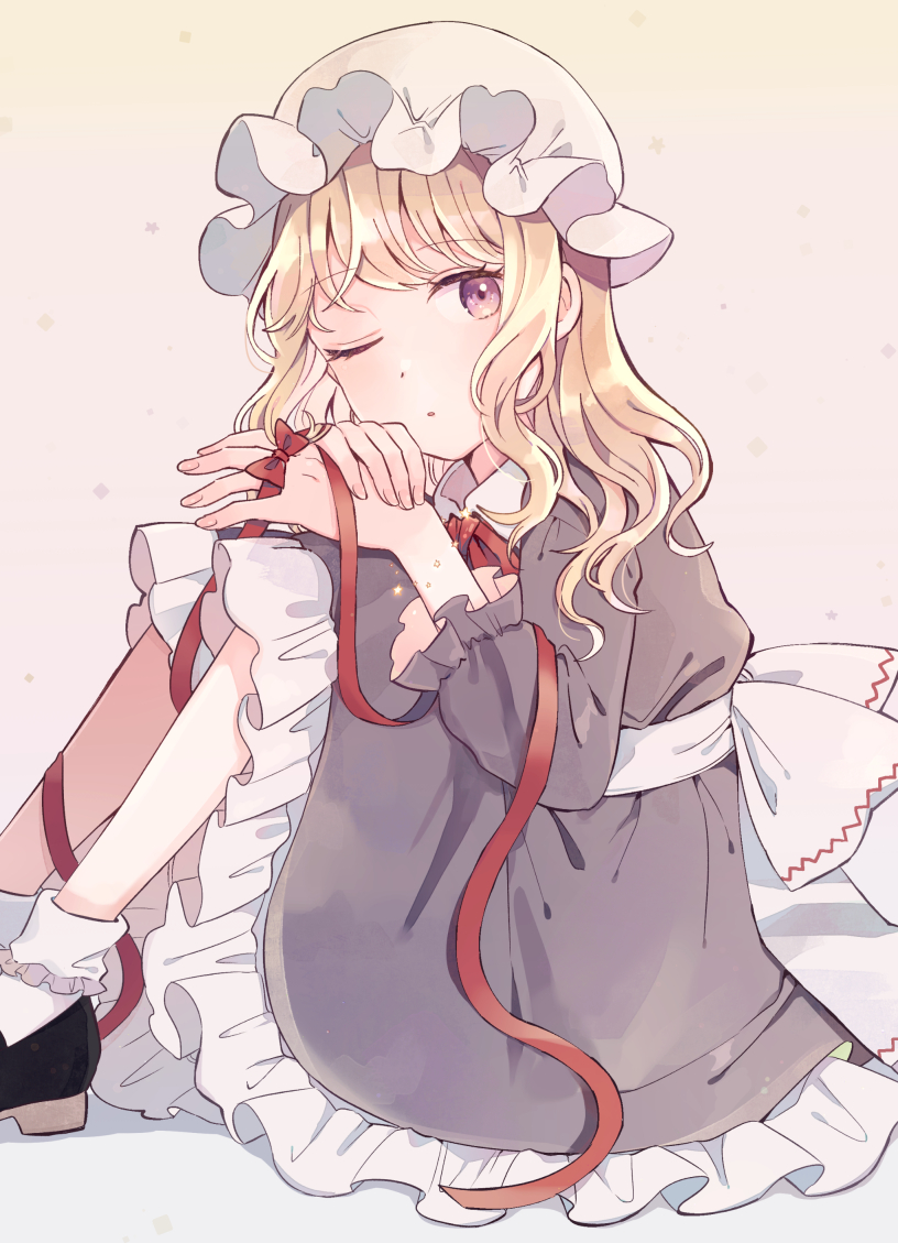 maribel hearn (touhou) drawn by mozukuzu_(manukedori)
