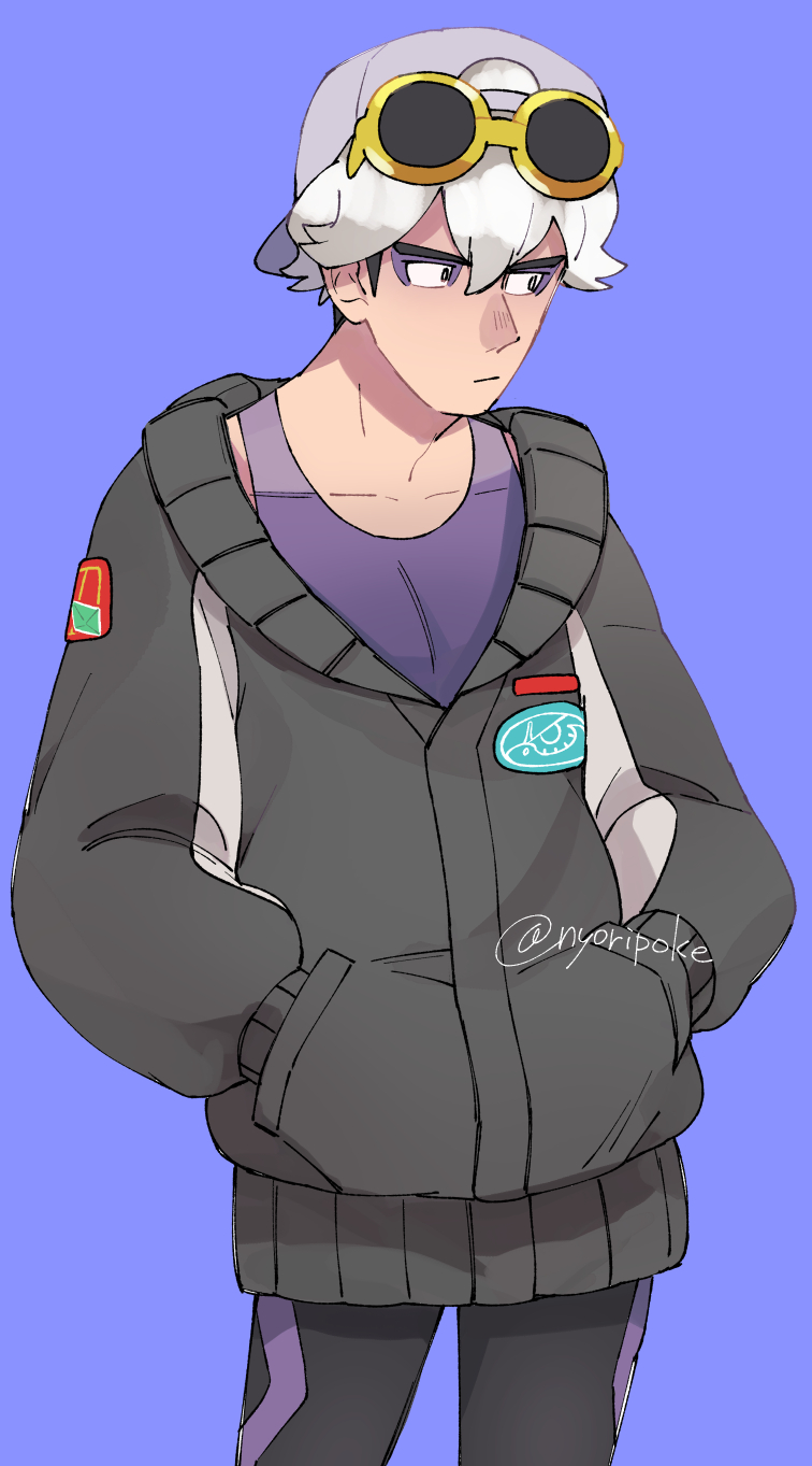 guzma (pokemon and 1 more) drawn by nyoripoke