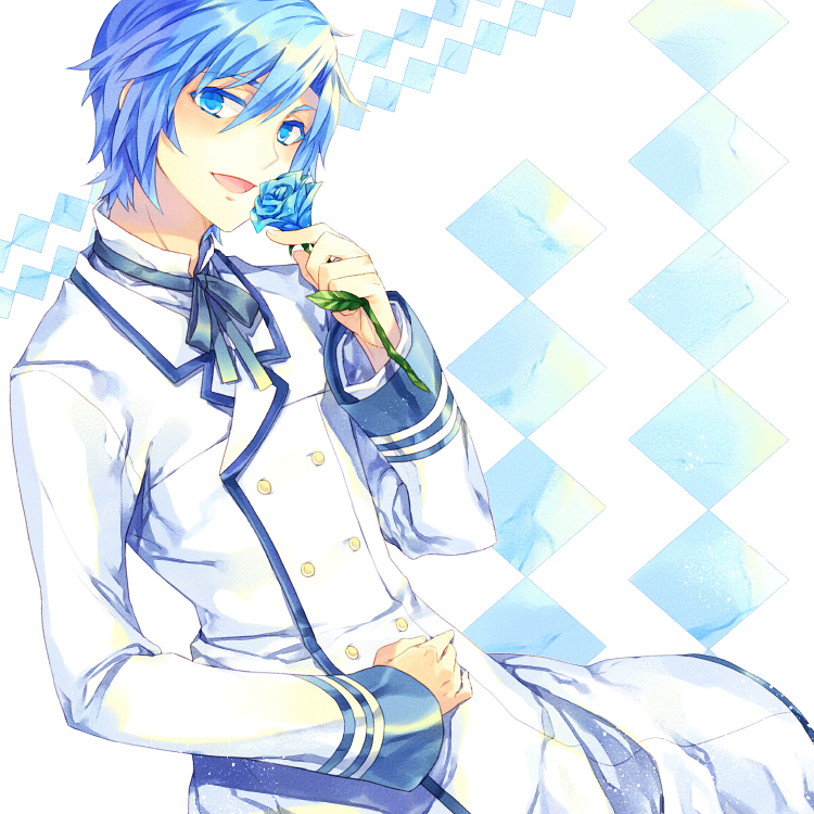 kaito (vocaloid and 2 more) drawn by renta_(deja-vu)