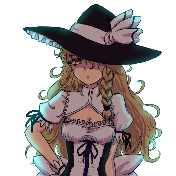 kirisame marisa (touhou and 2 more) drawn by miata_(miata8674)