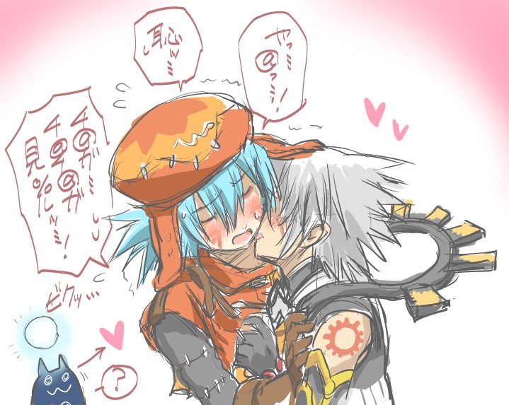 haseo, azure kite, and chim chim (.hack// and 1 more) drawn by mugenegg