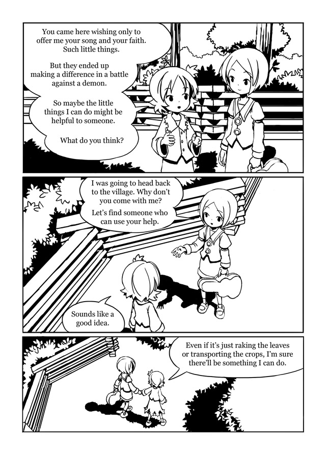 aki shizuha and lunasa prismriver (touhou) drawn by sixten