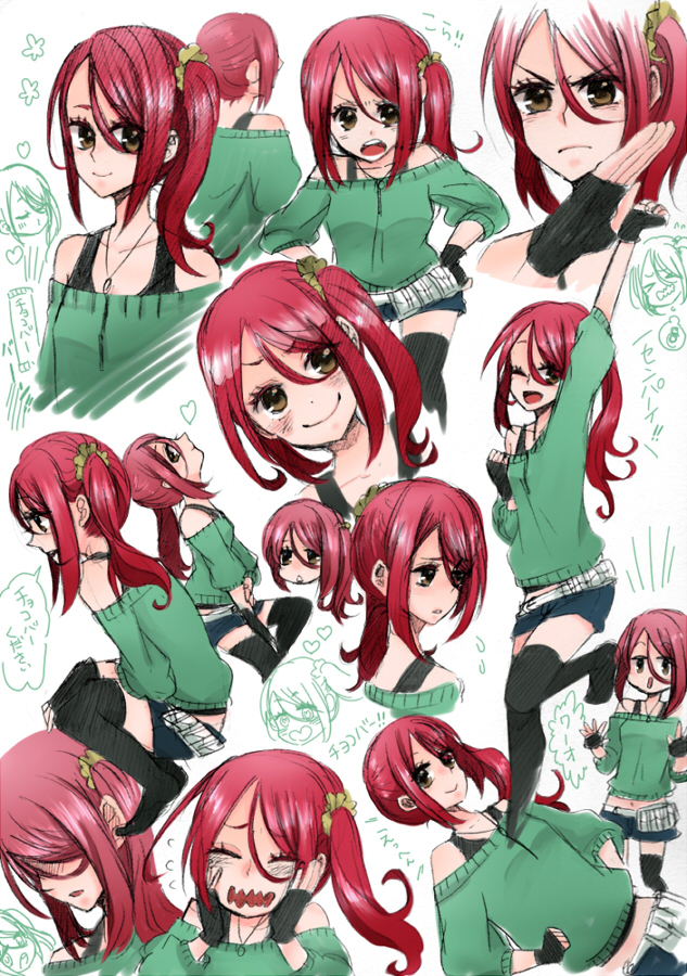 unose aoi (7th dragon and 1 more) drawn by nandakana