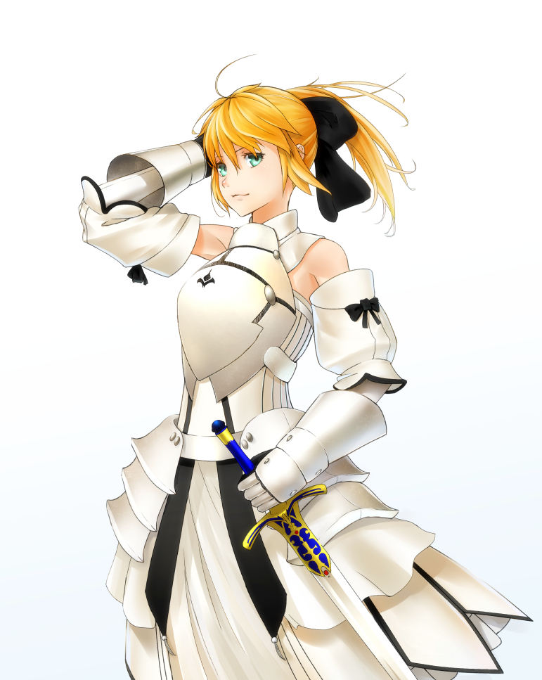 artoria pendragon and saber lily (fate and 1 more) drawn by sugino_souichi