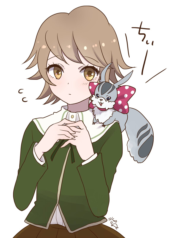 fujisaki chihiro (danganronpa and 1 more) drawn by ichimatsu_(niru)