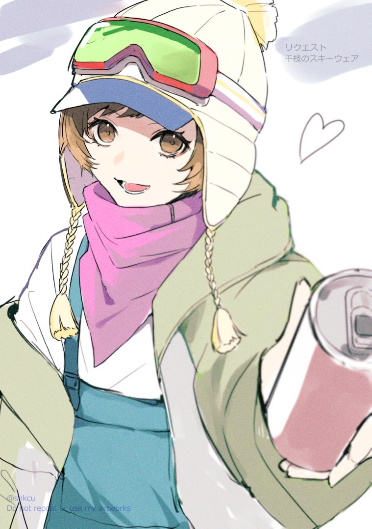 satonaka chie (persona and 2 more) drawn by konbanha06