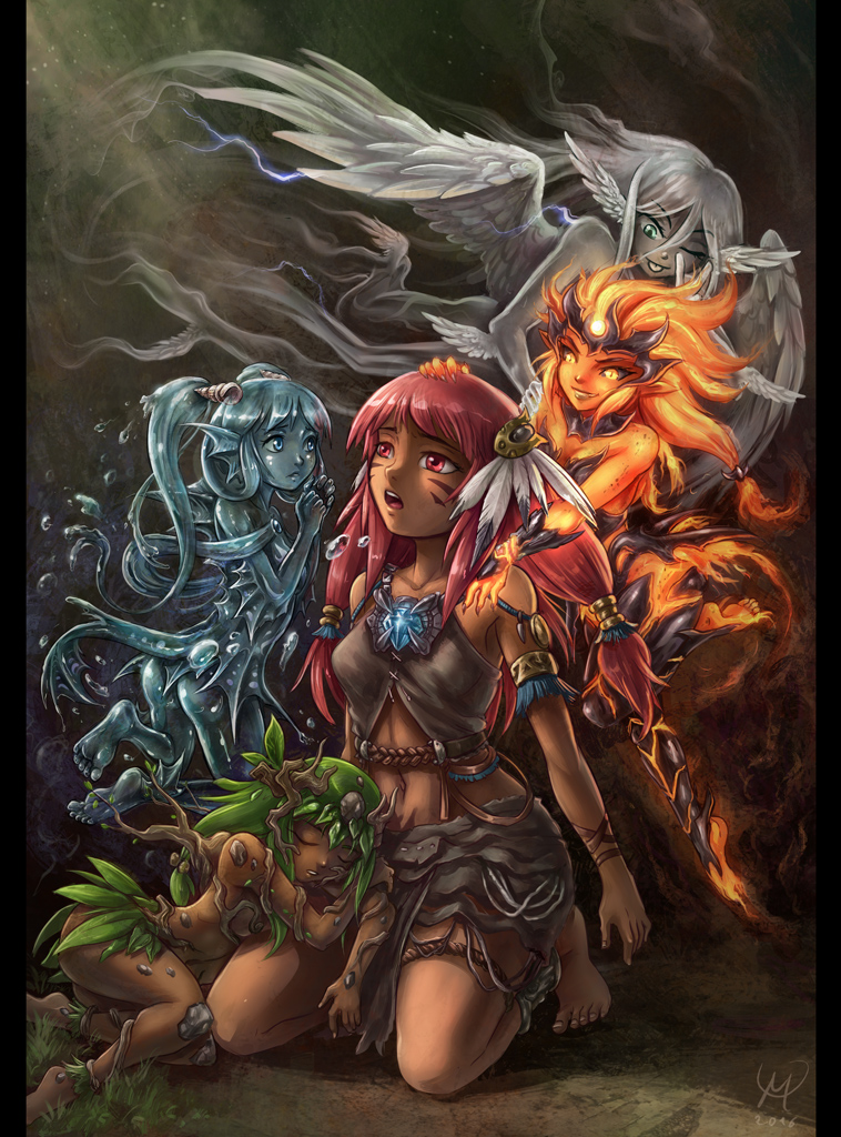 nypha (original) drawn by maxa'